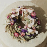 Dried Floral Farmhouse Wreath